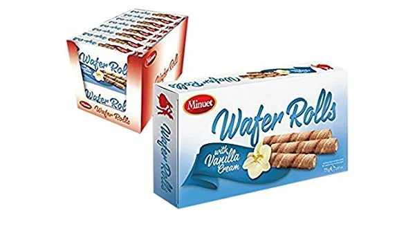 Wafers Vanilla Cream