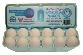 Grade A Jumbo White Eggs (12pcs)