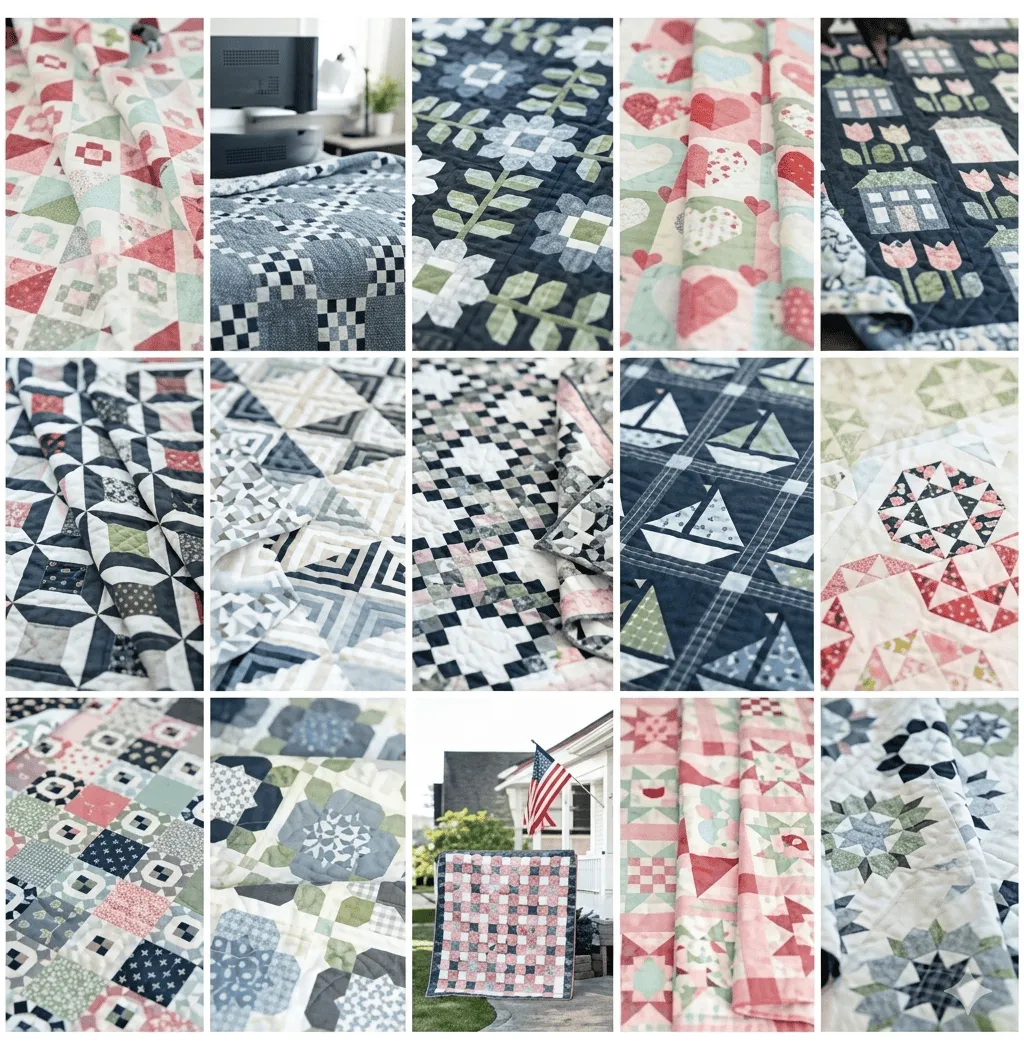 Camille -3pc Quilt Set