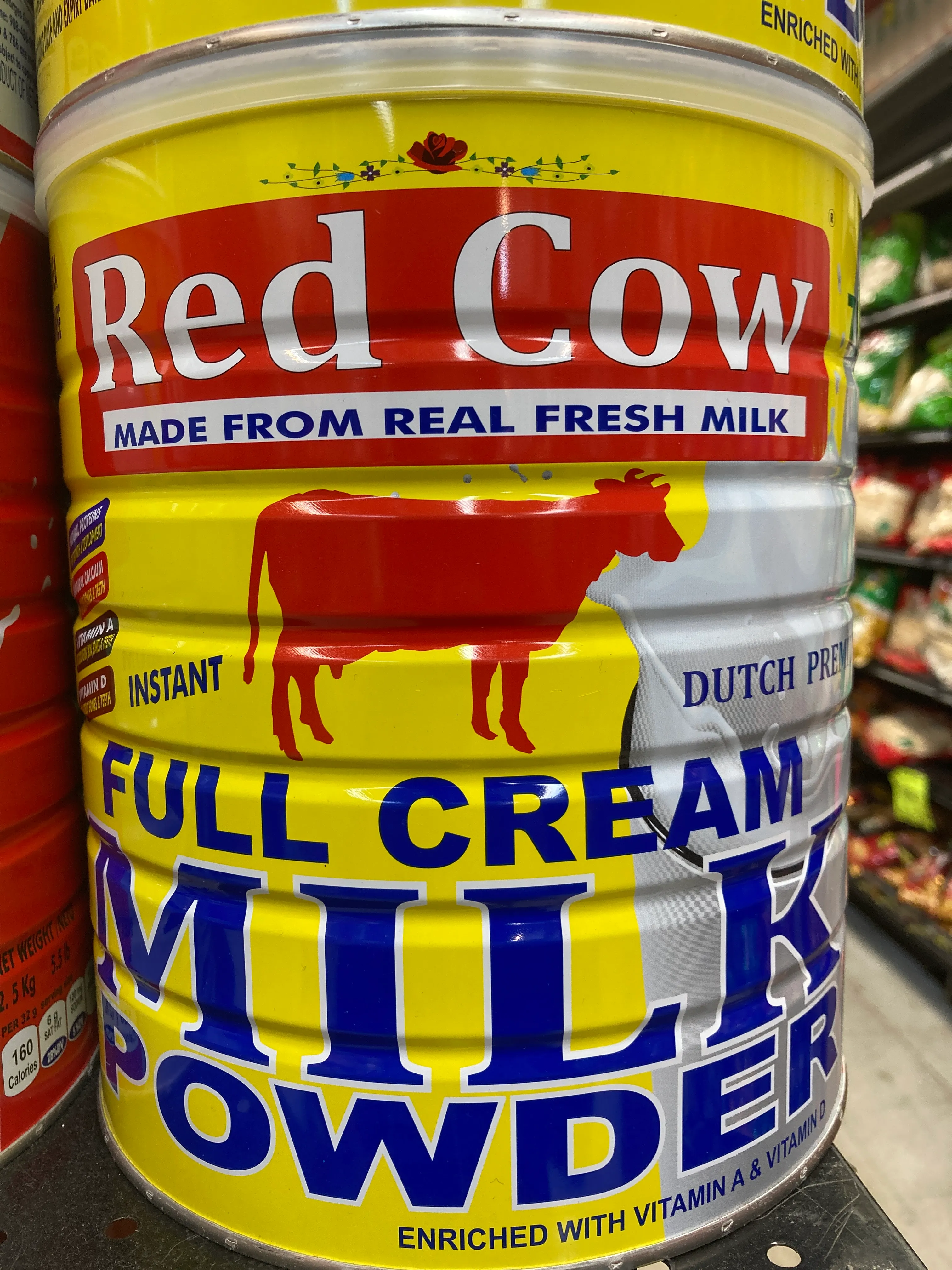 Red Cow Full Cream Milk Powder 5.5lb