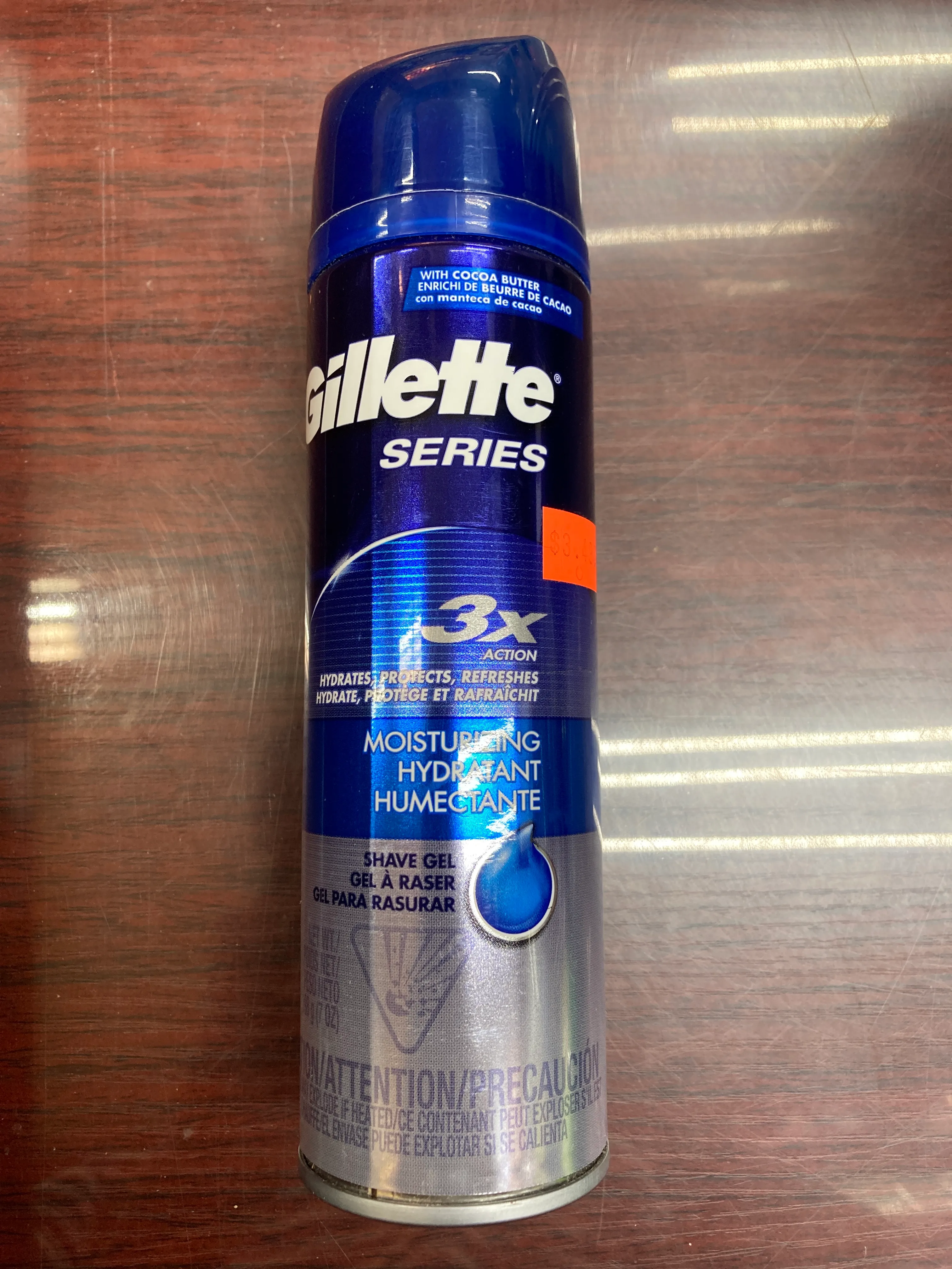 Gillette 3x Action Shaving Gel