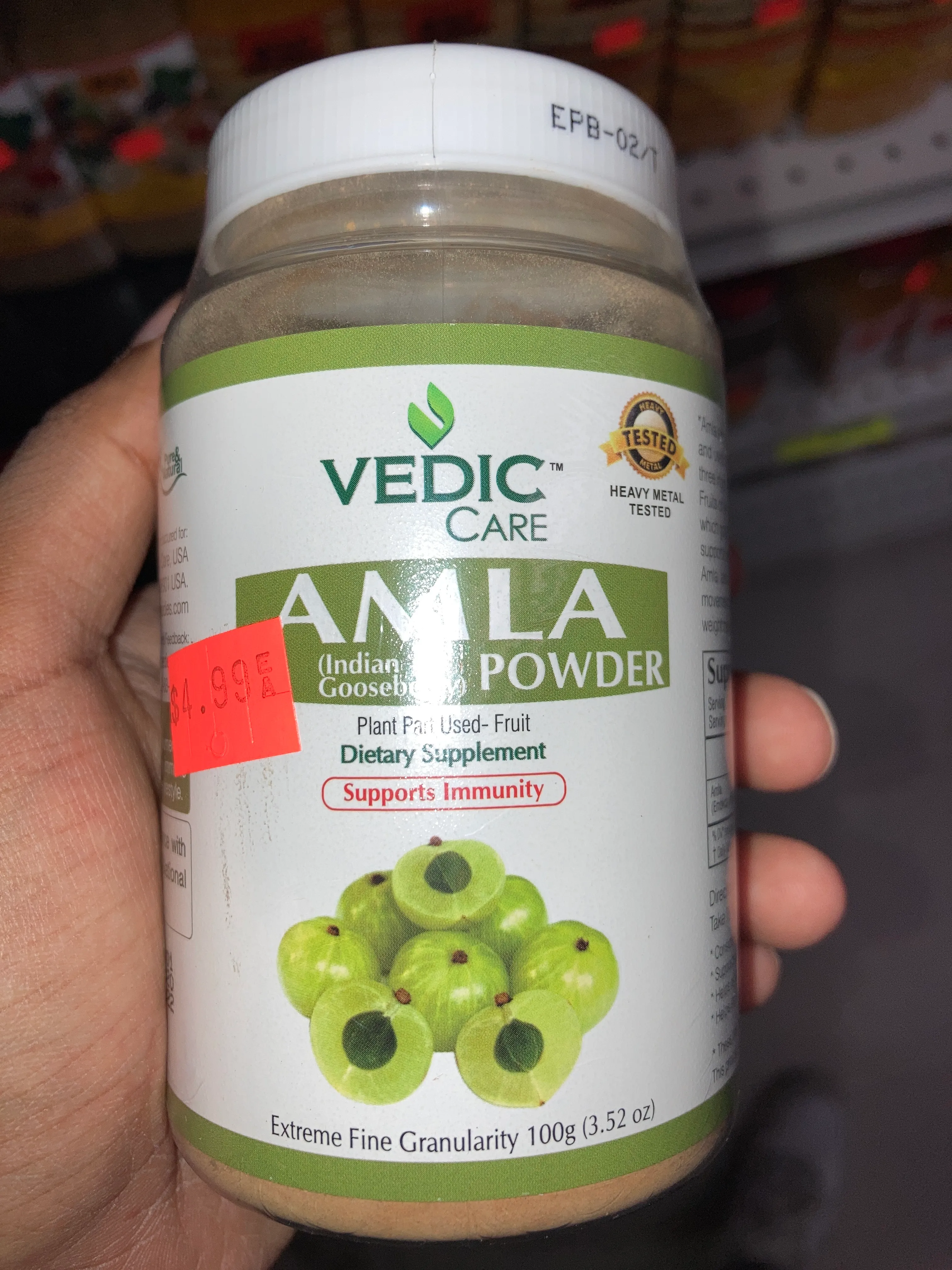 Vedic Care Amla Powder 100g