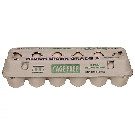 Medium Brown Egg 2 box