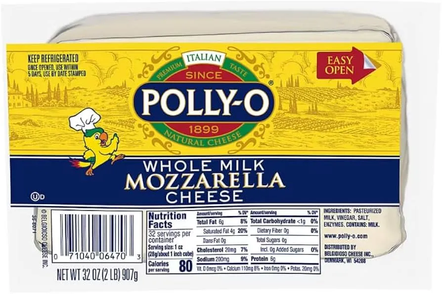 Polly-O Mozarella Cheese 2lb