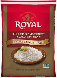 Royal Chefs Secret Basmati Rice 40lb